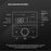 BHT-009GALW Tuya APP Control WiFi Smart Heating Thermostat LCD Display Weekly Programmable Digital Temperature Controller - Black - 7