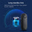 Bicycle Alarm IP55 Waterproof Motorcycle Anti-Theft Vibration Detection Remote Control Alarm - 7