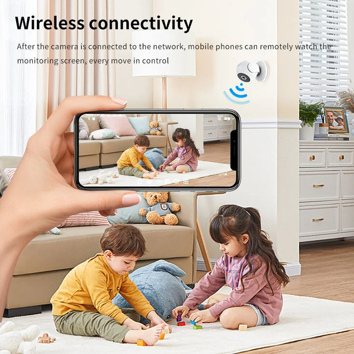 A5 Night Vision Motion Detection Camera 1080P HD 170 Degree Wide Angle Smart WiFi Camera - 4