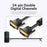 VENTION EAABG 1.5m 2K 60Hz 24+1 DVI to DVI Wire Male to Male Gold Plated Adapter Cable - 3