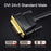 VENTION EACBJ 5m 24+5 DVI to VGA Wire 1080P 60Hz Male to Male Gold Plated Adapter Cable - Black - 2