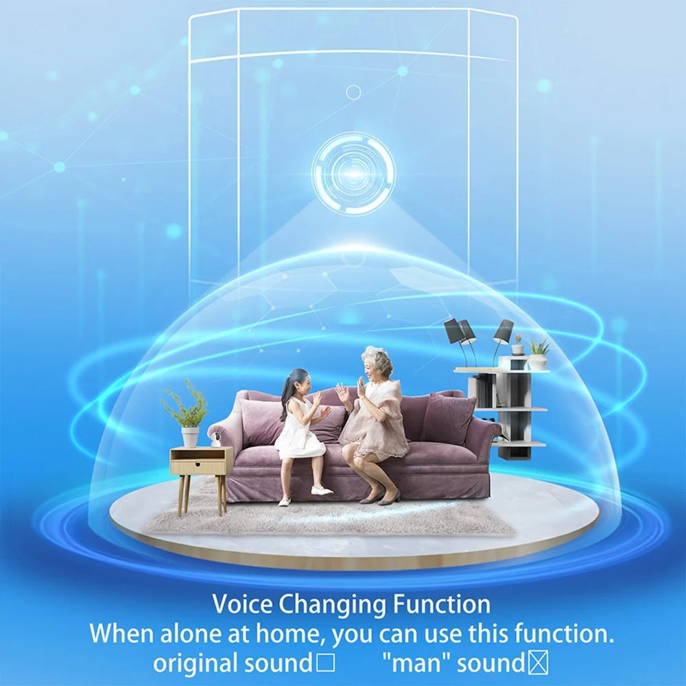 i5 VGA Network Night Vision Visual Smart Doorbell Phone APP Two-Way Voice Talk Smart Door Bell - 6