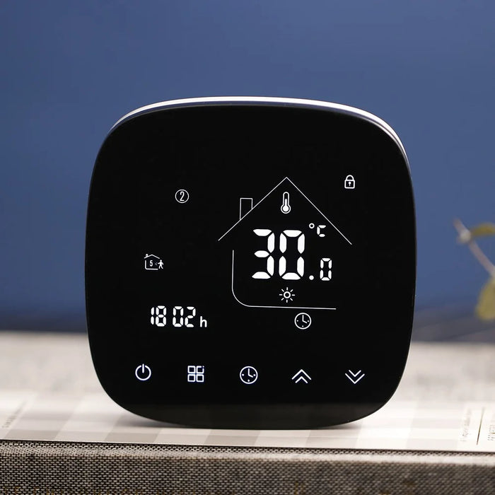 BHT-001GALW Water Floor Heating WiFi Smart Thermostat Digital Display Temperature Control Panel - 6