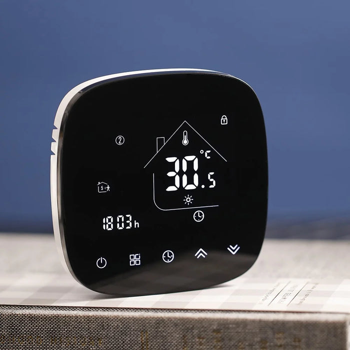 BHT-001GALW Water Floor Heating WiFi Smart Thermostat Digital Display Temperature Control Panel - 7