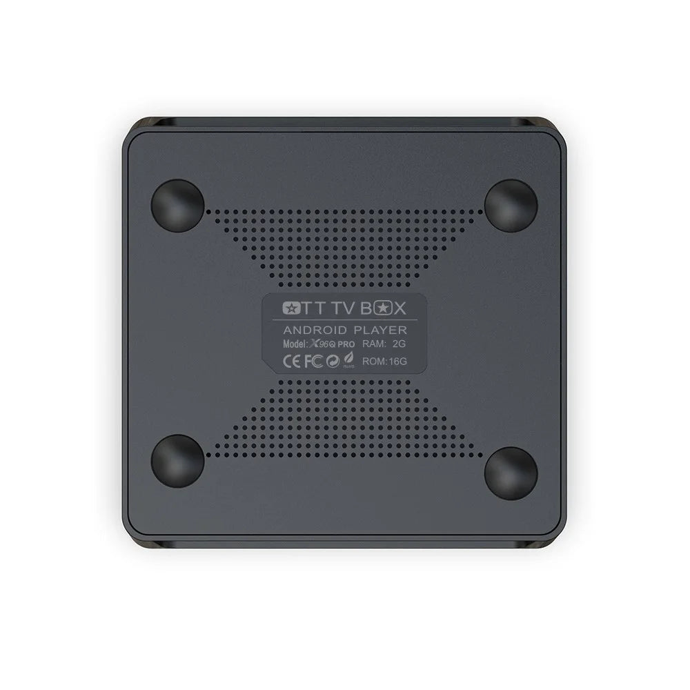 X96Q PRO Allwinner H313 Dual Wifi 2.4G＆5G TV Box Android 10.0 4K Quad Core HD Set Top Box [2G + 16G] - US Plug - 5