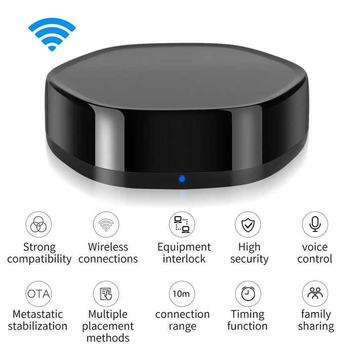 YZG14 Smart IR Remote Control WiFi Zigbee Bluetooth-compatible Mesh Multi-Protocol Gateway - 5