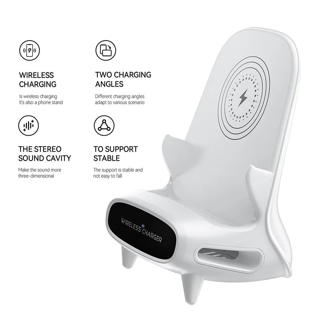 Wireless Charger Hidden Camera Remote Monitoring 1080P HD WiFi Security Camera - 3
