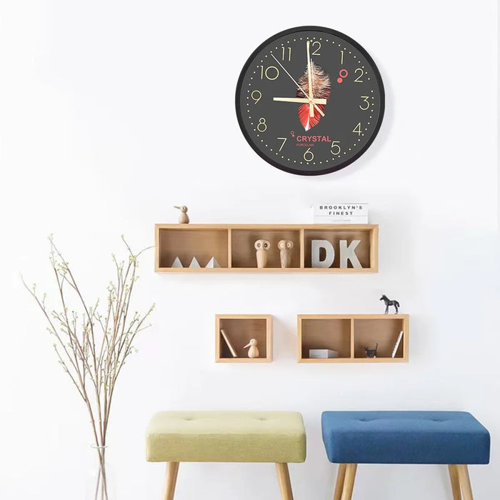HD 1080P Multi-Functional Wall Clock WiFi Camera with Recording, Motion Detection, and Audio Recording - 4