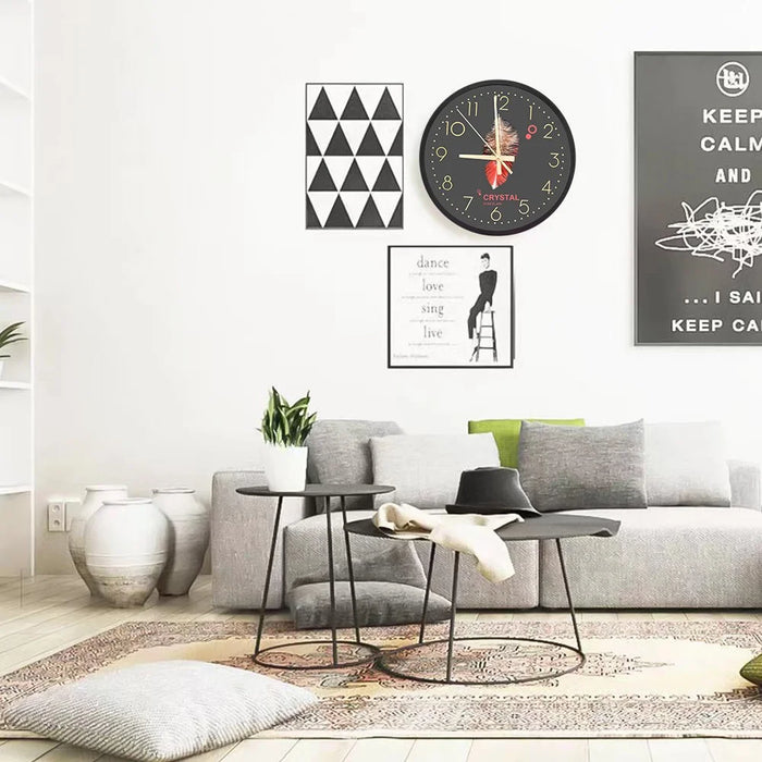 HD 1080P Multi-Functional Wall Clock WiFi Camera with Recording, Motion Detection, and Audio Recording - 6