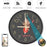HD 1080P Multi-Functional Wall Clock WiFi Camera with Recording, Motion Detection, and Audio Recording - 7