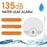 W100 Water Leak Detector 130dB Sensor Alarm Dual Modes Water Leakage Detection Device - 2