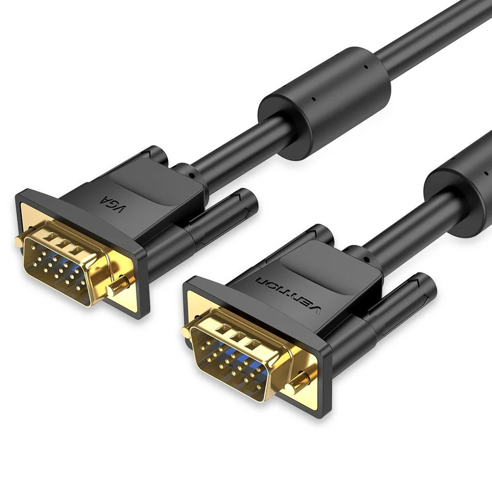 VENTION DAEBQ 20m 1080P 60Hz VGA 3+6 Male to Male Gold Plated Connector Cable - 1