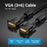 VENTION DAEBQ 20m 1080P 60Hz VGA 3+6 Male to Male Gold Plated Connector Cable - 2