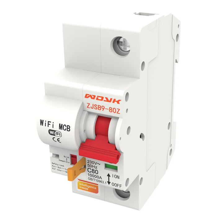 1P 125A Tuya Smart Home WiFi Circuit Breaker Remote Control Cloud-Managed Intelligent Switch - 5