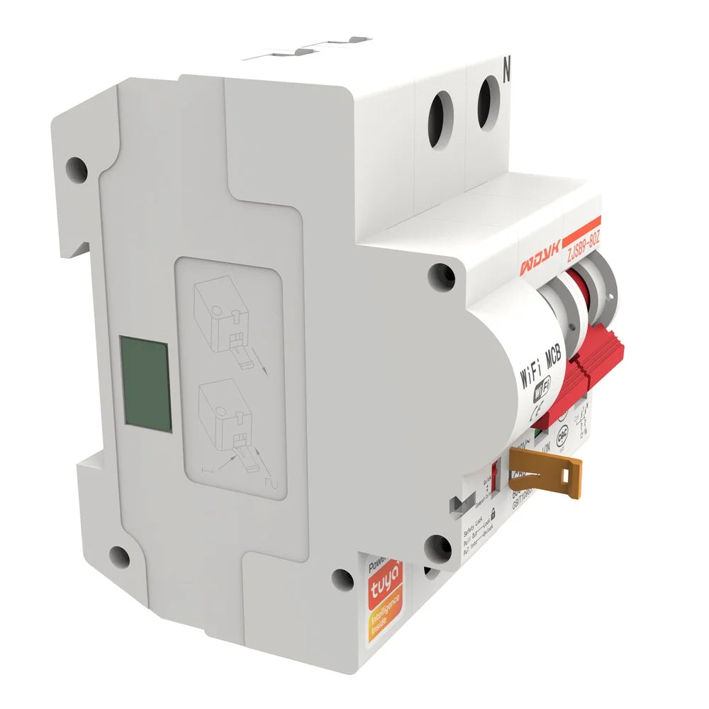 2P 125A Tuya Smart Home WiFi Circuit Breaker Remote Control Cloud-Managed Intelligent Switch - 5