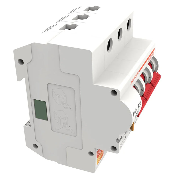 WDYK 10A - 80A 3P Tuya Smart WiFi Circuit Breaker Remote Control Intelligent Switch for Smart Home Automation - 10A - 5