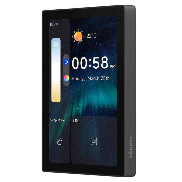 SONOFF NSPanel Pro 120 4.7 Inch Touch Screen WiFi Smart Panel with ZigBee Gateway for Home Automation - Black / US Plug - 3