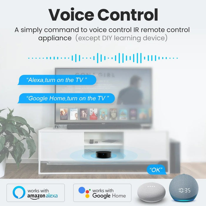 S16 Universal WiFi IR Remote Control APP Timing Voice Control Infrared Remote Controller - 4
