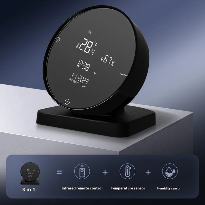 WHS20S 2 in 1 WiFi Smart Temperature Humidity Sensor Home IR Remote Control - 2