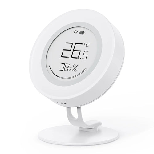 ZWHS16 Zigbee Home Smart Temperature Humidity Sensor E-Ink Display Screen App Remote Control - 1