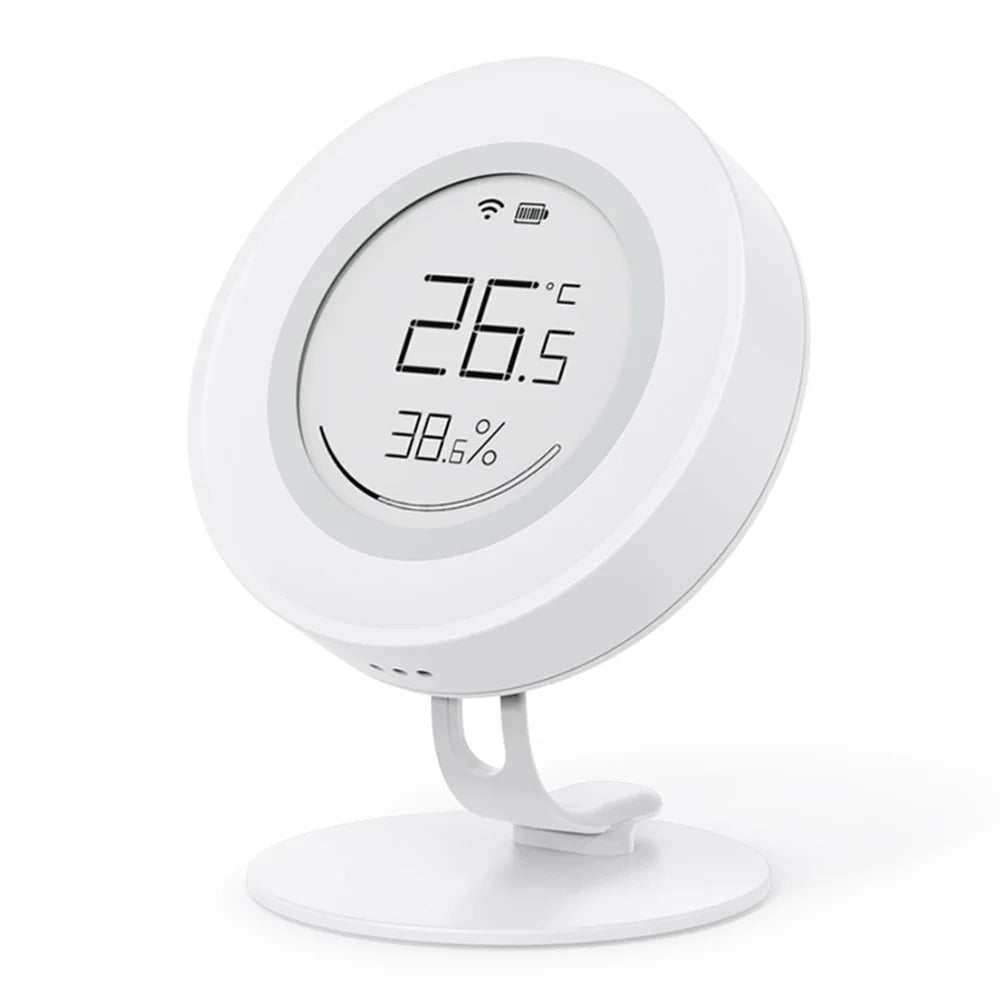 ZWHS16 Zigbee Home Smart Temperature Humidity Sensor E-Ink Display Screen App Remote Control - 1
