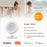 ZWHS16 Zigbee Home Smart Temperature Humidity Sensor E-Ink Display Screen App Remote Control - 3