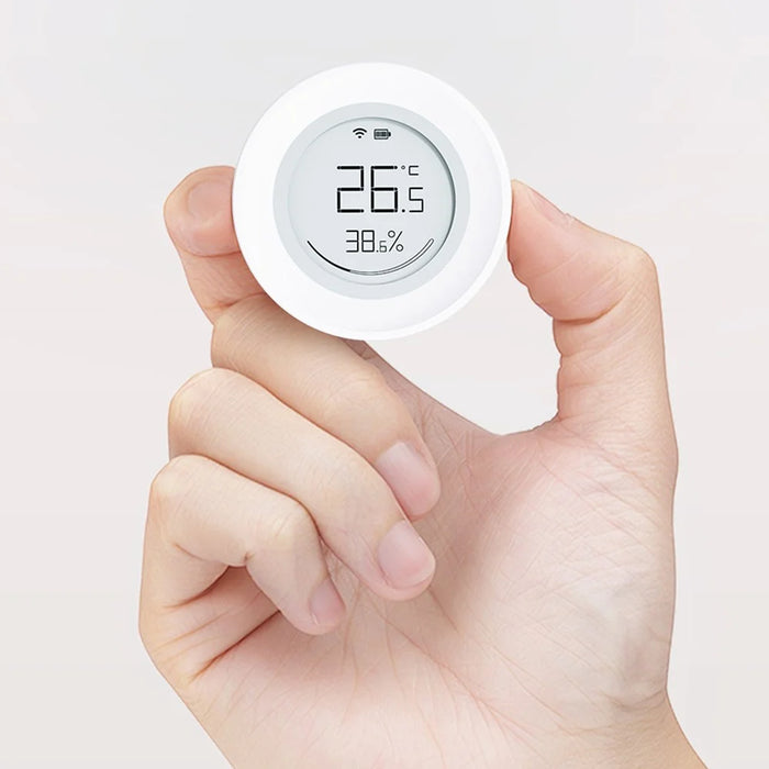 ZWHS16 Zigbee Home Smart Temperature Humidity Sensor E-Ink Display Screen App Remote Control - 6