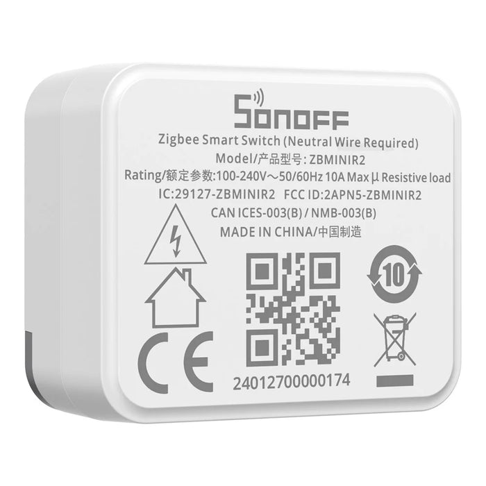 SONOFF ZBMINIR2 Zigbee Smart Switch Remote Control Voice Activated Timer Module - 2
