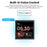 T6E Smart Home 4 Inch EU Standard Control Panel Zigbee Gateway Built-In Alexa Scene Panel - 5