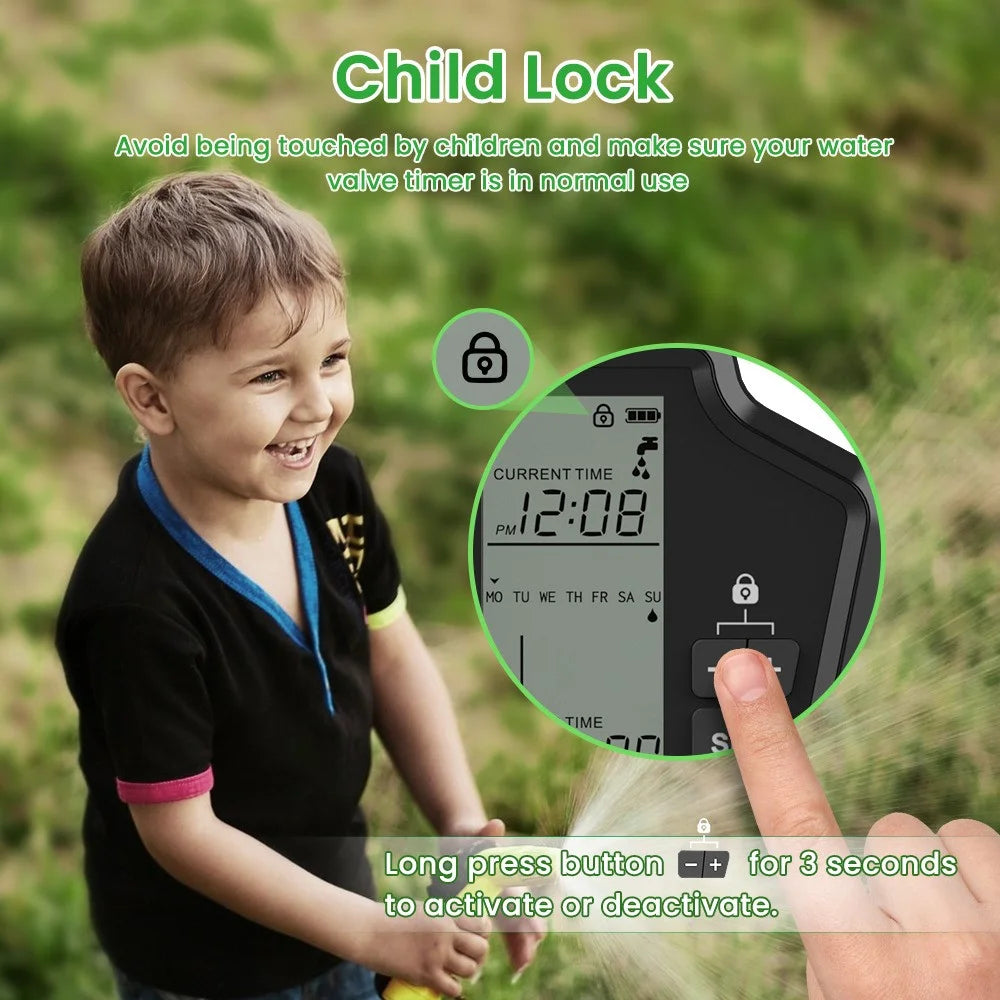 SWT60 Smart WiFi Garden Potted Plants Irrigation Timer Remote Control Automatic Watering System - EU Standard - 6