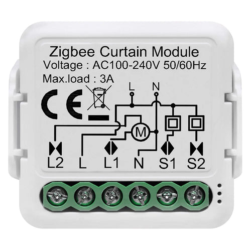 N-ZCSM01 Zigbee Curtain Controller Switch Module Smart APP Control Mini Actuator - 1