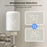 TRV16-WiFi Radiator Valve WiFi Smart Thermostat Controller APP Control Heating System - 5