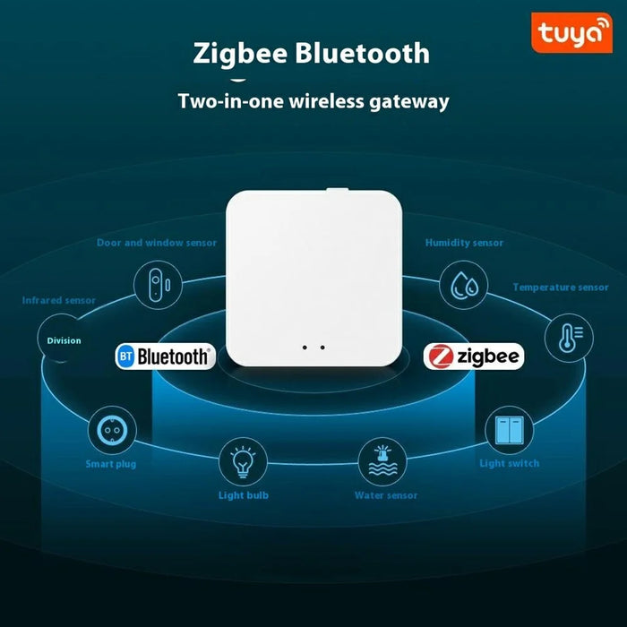 GW02 Tuya Zigbee Bluetooth-compatible Gateway Hub 2 in 1 Multi-Device Control Smart Home Remote Management - 3
