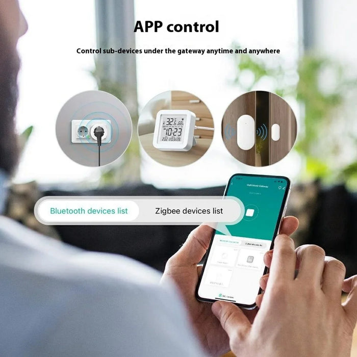 GW02 Tuya Zigbee Bluetooth-compatible Gateway Hub 2 in 1 Multi-Device Control Smart Home Remote Management - 5