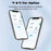 WSD017 Tuya Zigbee Smart Temperature Humidity Detector Real Time Monitoring Wireless Sensor - 6