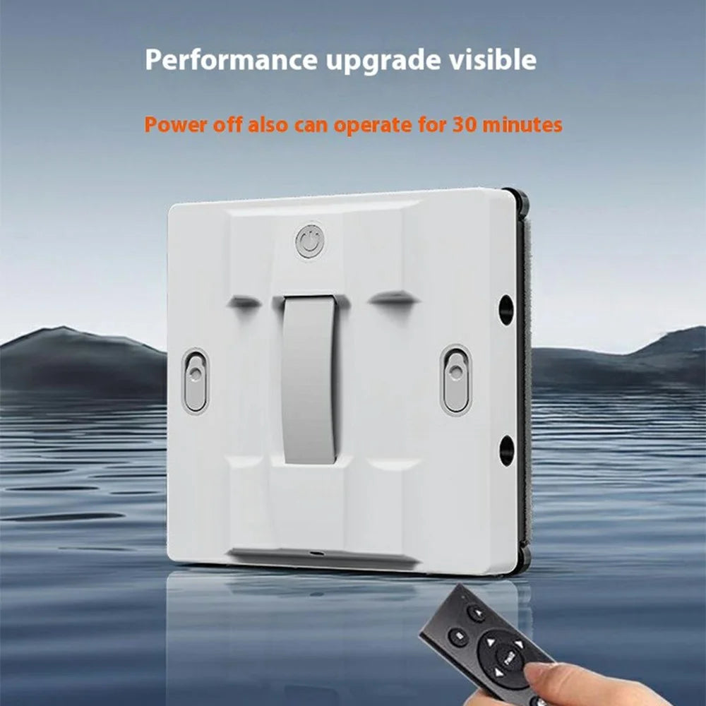 M83 Window Cleaning Robot Automatic Electric Remote Control Glass Cleaner for Home Use - White - 2