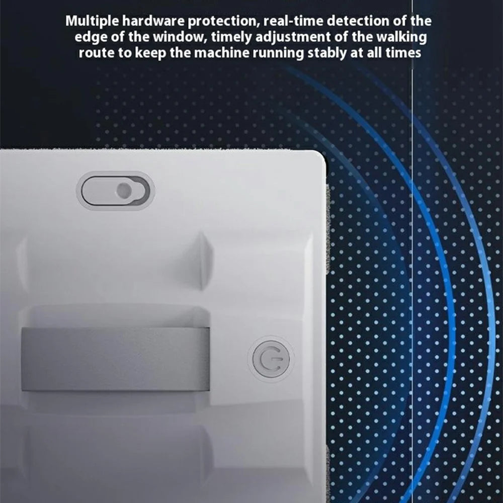 M83 Window Cleaning Robot Automatic Electric Remote Control Glass Cleaner for Home Use - White - 5