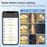 MG-KG126 Single Gang Zigbee Radar Smart Switch Remote Control Tuya Timer Human Sensor Wall Switch - Black - 4