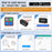 MG-KG126 Single Gang Zigbee Radar Smart Switch Remote Control Tuya Timer Human Sensor Wall Switch - Black - 7