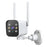 K20 1080P HD Two Way Audio WiFi Camera Night Vision Motion Tracking Home Security Cam - EU Plug - 1