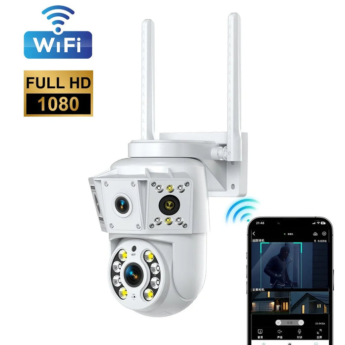 K30 1080P HD Two Way Audio Security Camera Human Detection Night Vision Pan and Tilt WiFi Camera - 4
