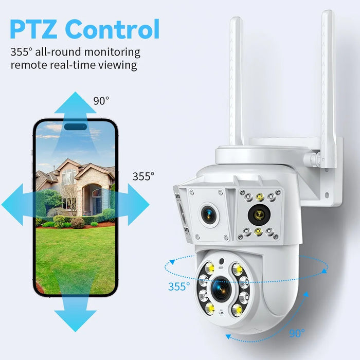 K30 1080P HD Two Way Audio Security Camera Human Detection Night Vision Pan and Tilt WiFi Camera - 5