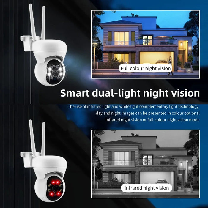 K21 360 Degree Panoramic Night Vision HD Home Security Camera Two Way Audio WiFi IP Camera - 7
