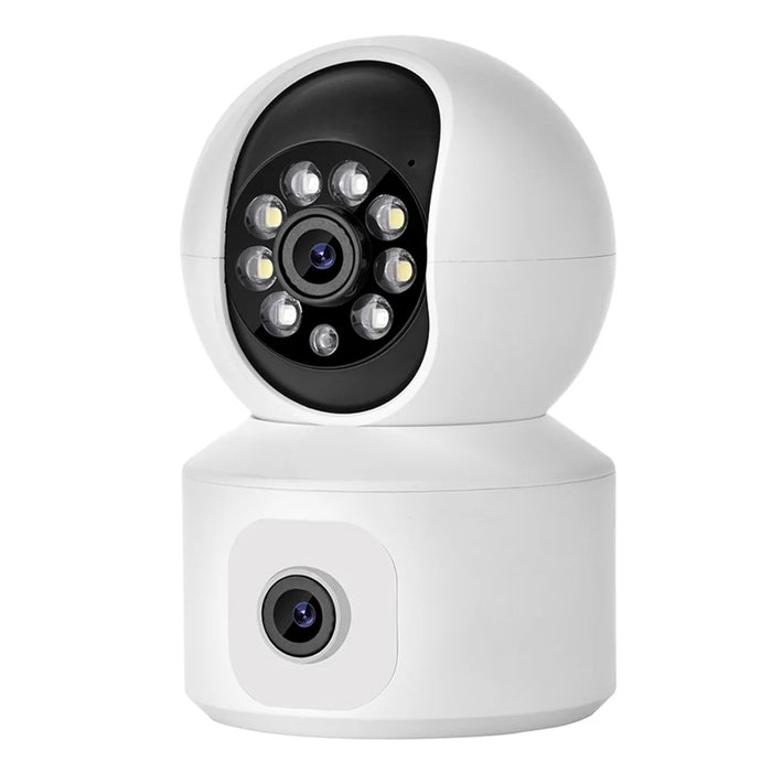 K22 Dual Lens 1080P HD Human Detection Camera Two Way Audio Home Security Night Vision WiFi Webcam - 1