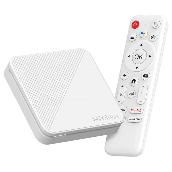 H96Max H313 2+8GB Android TV Box WiFi 6 Bluetooth-Compatible 4K Ultra HD Streaming Device - US Plug - 1