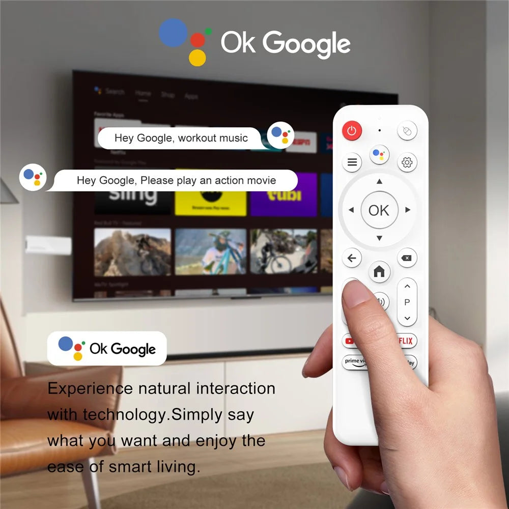 H96Max H313 2+8GB Android 14.0 TV Stick 4K Smart Streaming WiFi Bluetooth-Compatible Mini TV Dongle - 5