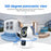 P221B Dual Lens Indoor Security Camera 2MP Two Way Audio 5X Digital Zoom Remote Monitoring Camera - 6
