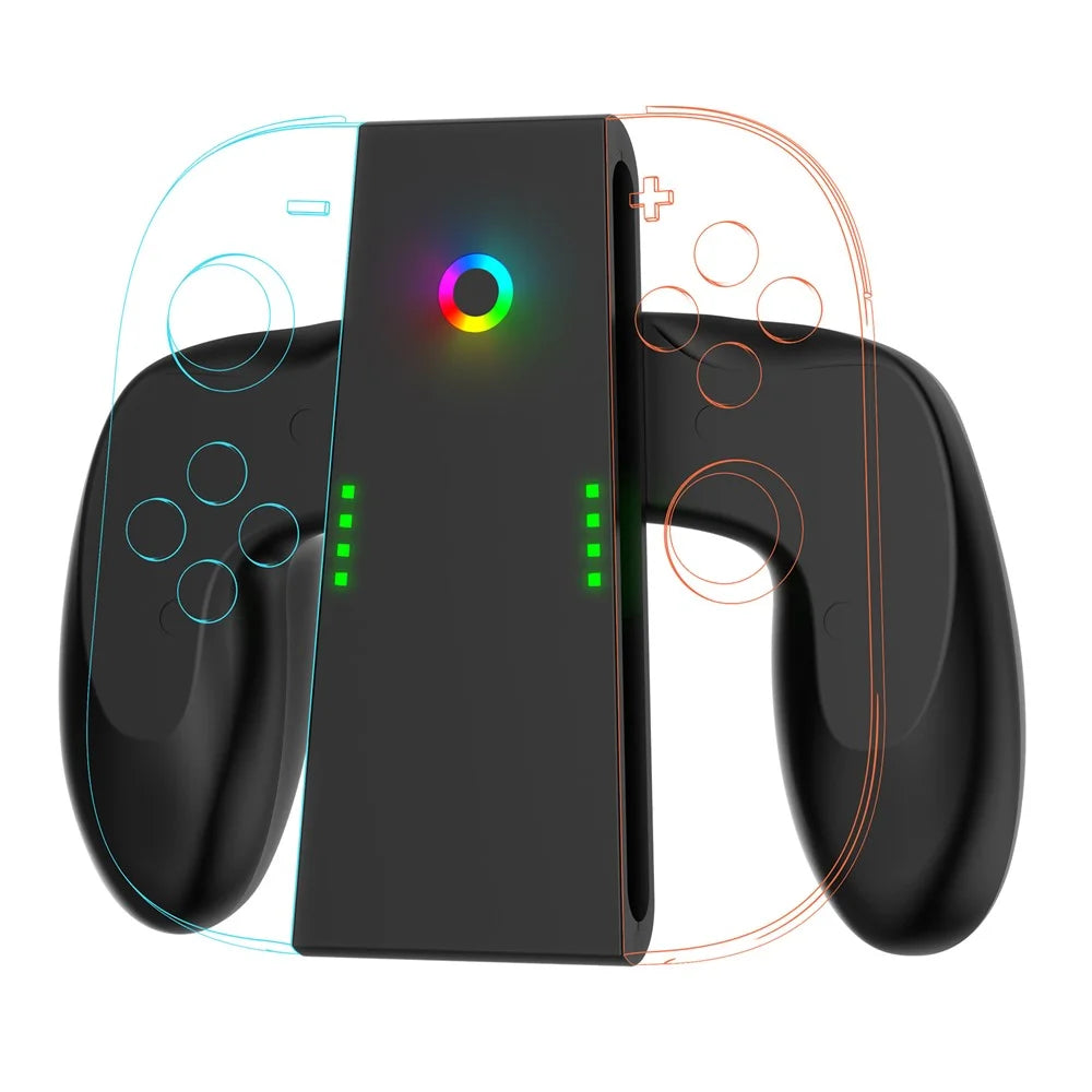 JYS-NS2287 For Nintendo Switch 2 Joy-Con Charging Grip Dual Controller Charger Dock - 1