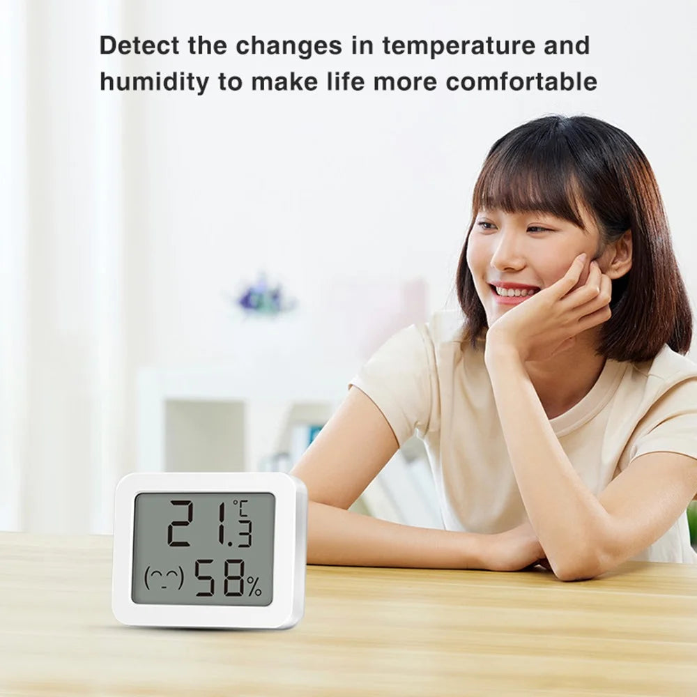 WSD500D Tuya Zigbee Smart Temperature Sensor Remote Monitoring LCD Display Humidity Detector - 3