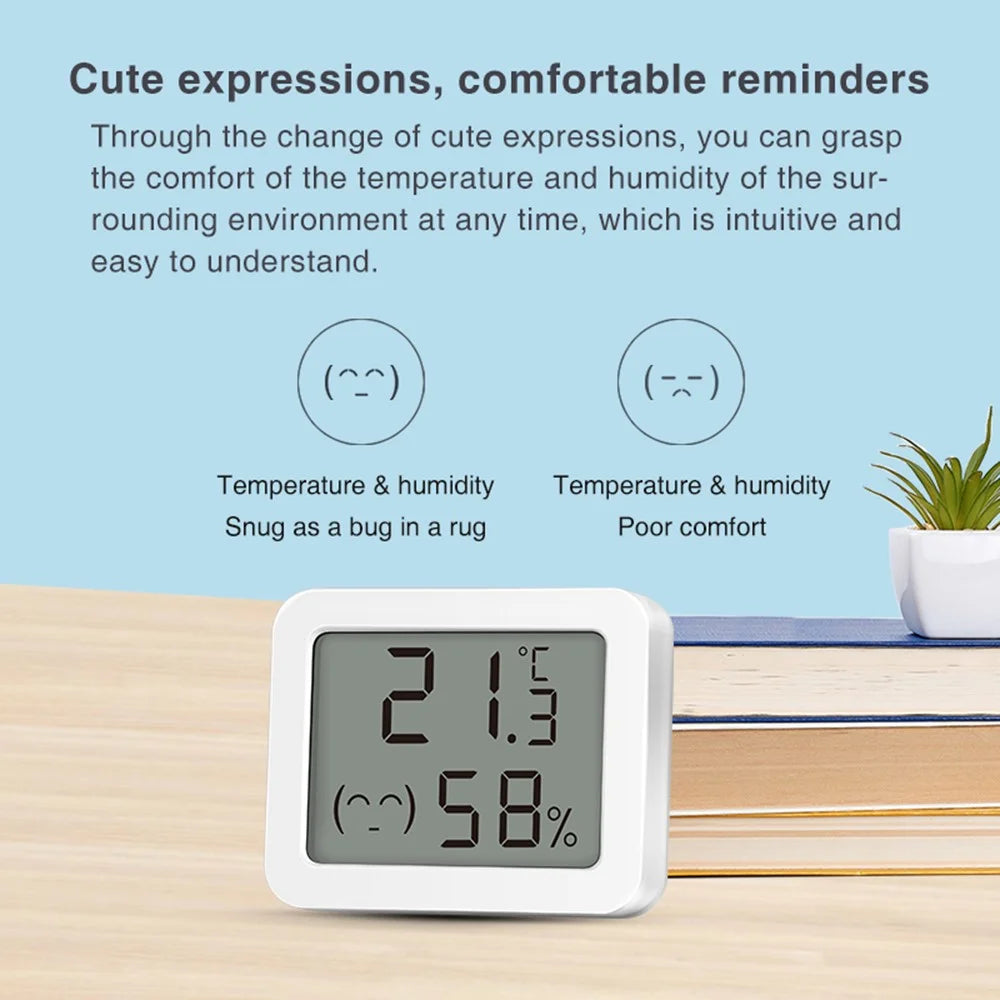 WSD500D Tuya Zigbee Smart Temperature Sensor Remote Monitoring LCD Display Humidity Detector - 4